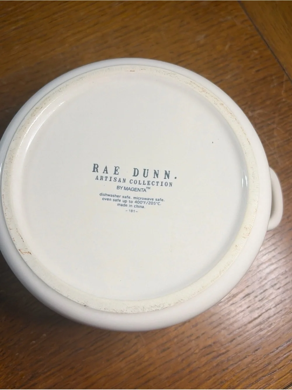 RAE DUNN SOUFFLE Baking Dish Pan Kitchen Bowl by MAGENTA New Cookware Ceramic